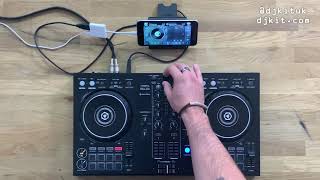 Video thumbnail for How to play Spotify on the Pioneer DJ DDJ-400 - Full Algoriddim Djay tutorial! #TheRatcave by djkit®
