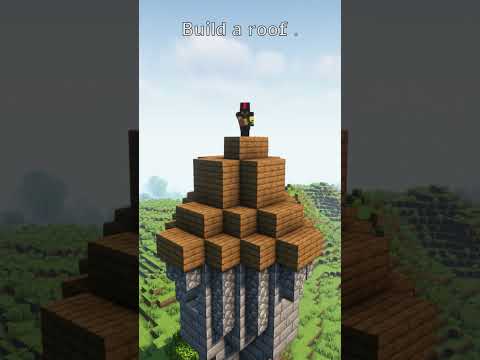 Blocksucharek - Minecraft wizard tower | #shorts