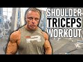 Shoulder & Triceps Workout For Mass 