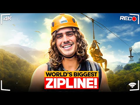 Twerking on the Worlds Longest Zipline