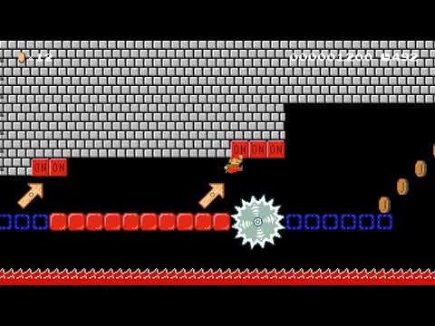 (Switch) Super Mario Maker 2 - 20 Seconds Switch Block Blast 1080p @60fps