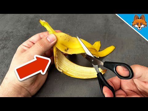 Non butterai MAI PIÙ le bucce di banane dopo che avrai visto QUESTO🤯💥