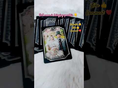 Comment ♥️ and Subscribe 🔔 #tarotreading #tarot #futurespouse #love #marriedlife #wedding #youtuber