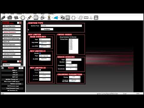 Custom cam and crank sensor setup in Holley Efi software