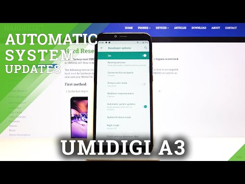 How to Enable Automatic System Updates in UMIDIGI A3 – Software Updates