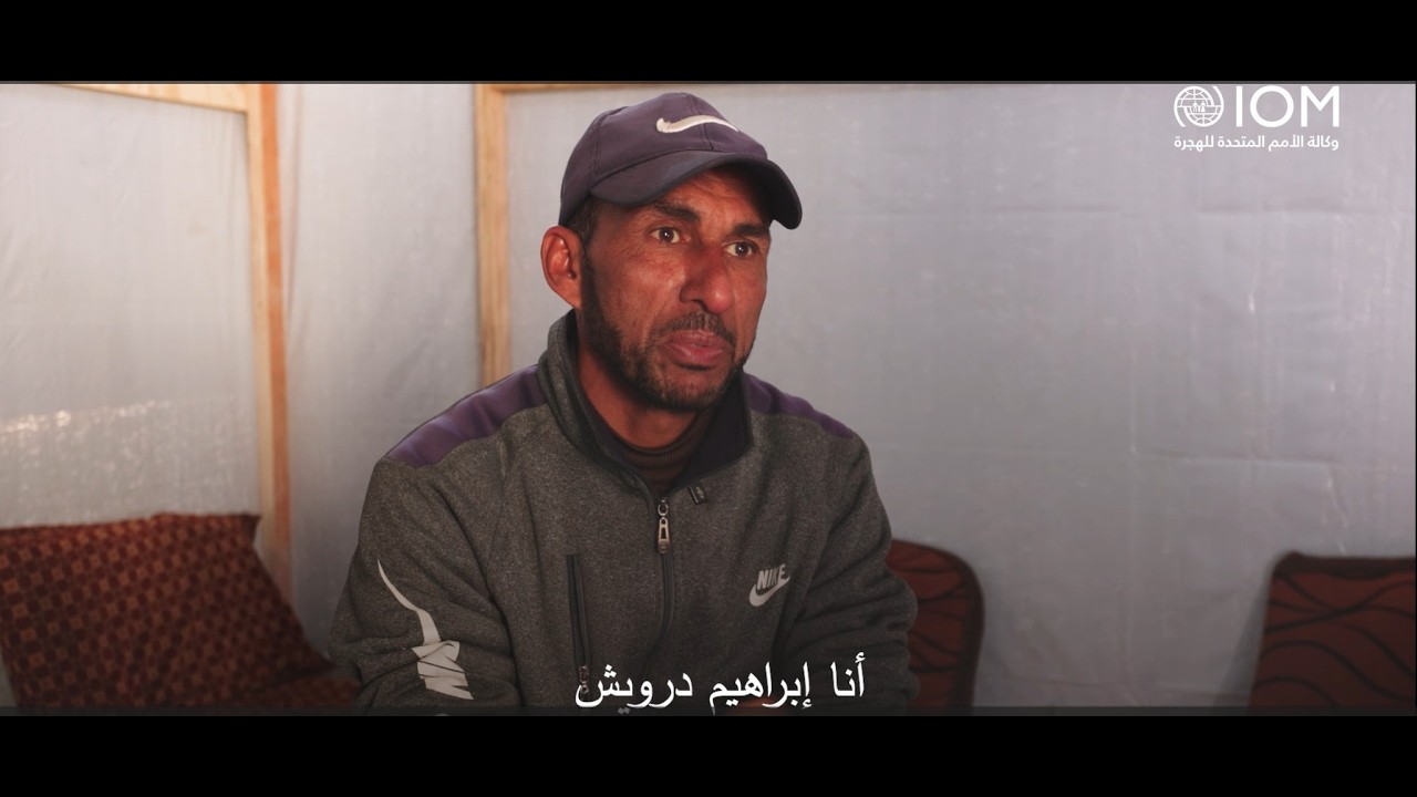 Ibrahim's Journey: Building a More Stable Shelter