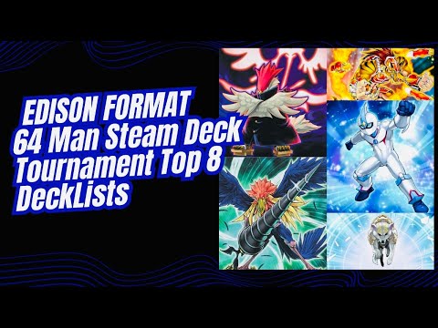Edison Format 64 Man steam deck Tournament Top 8 Decklists!