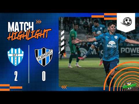 ⚽️ GIMNASIA Y TIRO 2 - ALMAGRO 0 (Compact Matchday 3 - Primera Nacional) | #ElAscensoX3