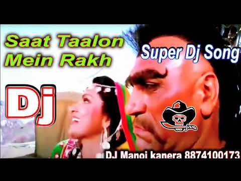 Saat Taalon Mein Rakh Super 90s Hits Hindi Songs Remix 💘 Tik Tok Viral Dance Mix 💕 Dj Manoj Kanera..