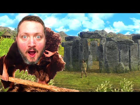 BYGGER STONEHENGE! - Dawn Of Man Ep 8 med ComKean