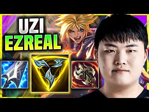 UZI DESTROYING WITH EZREAL! - Uzi Plays Ezreal ADC vs Kai'sa! | Season 11