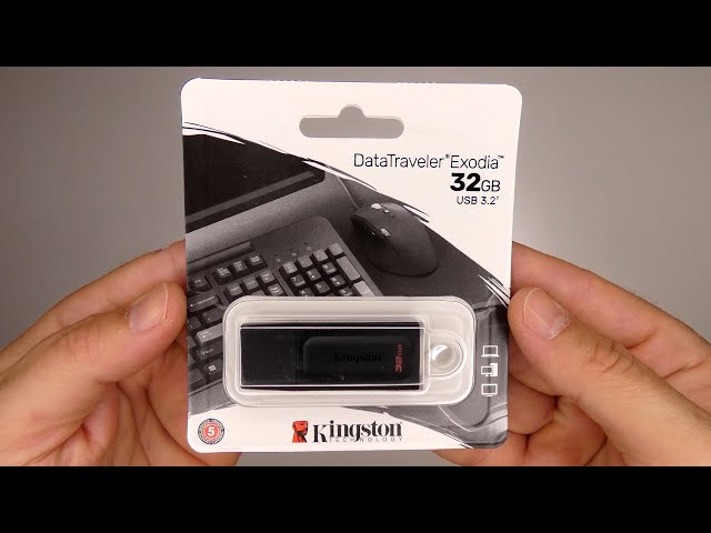 Vídeo relacionado con Kingston DataTraveler Exodia DTX/128GB Flash Drive USB 3.2 Gen 1 - with Protective Cap and Keyring in Multiple Colours