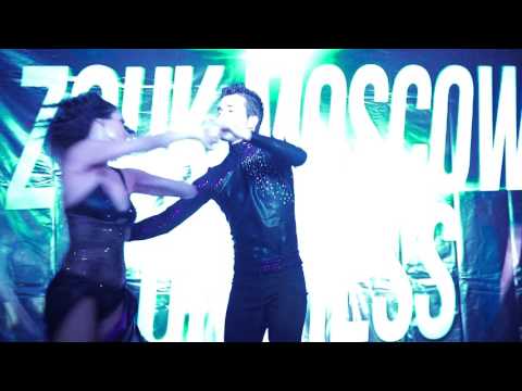 Video-63: Vivian & David + Girl TBT. Zouk Soul @ 2015 Moscow Zouk Congress