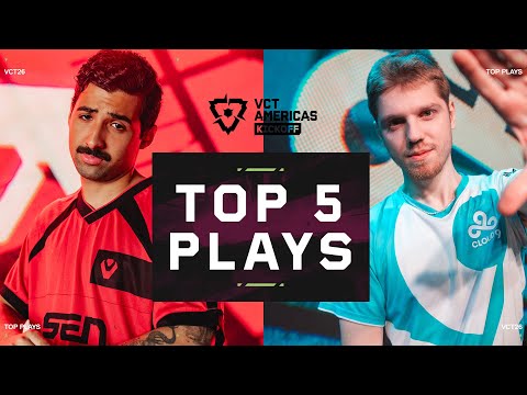 TOP 5 jogadas da Semana 2 do #VCTAmericas Kickoff