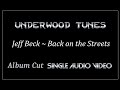 Jeff Beck ~ Back on the Streets ~ 1985 ~ Single Audio Video