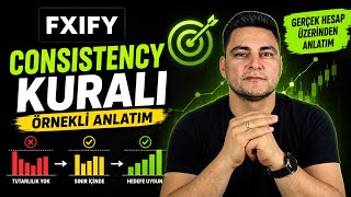 Tutarlılık Kuralı Nasıl Hesaplanır? FXIFY Funded Hesapta Uygulamalı Anlatım | 5X