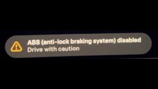 #tesla "ABS (anti-lock braking system) disabled" Guide to Fix it #Teslafix #Teslarepair