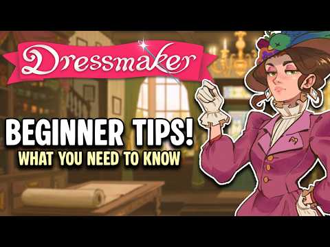 Dressmaker Tips and Tricks for Beginners 🧵(Cozy Sewing Game)