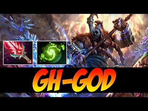 GH-GOD Plays Magnus WITH BLOODTHORN AND REFRESHER - 9000 MMR - Dota 2