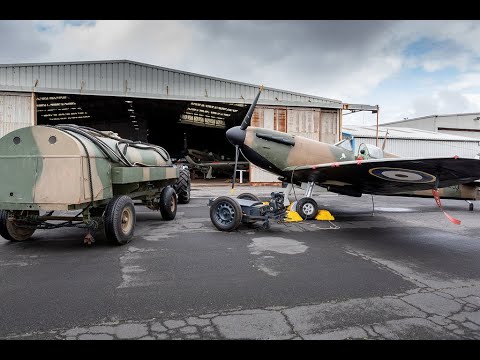 Polish Heritage Flight Hawker Hurricane R4175 flies Blackpool's Golden Mile 2020
