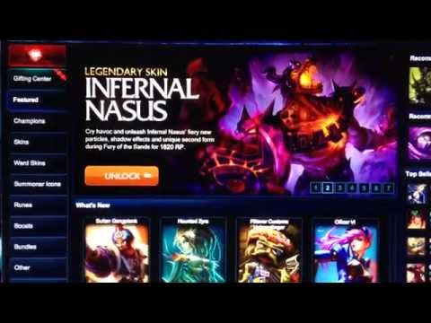 League of Legends Infernal Nasus Skin review Purchase