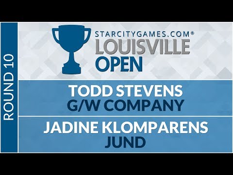 SCGKY - Round 10 - Todd Stevens vs Jadine Klomparens [Modern]
