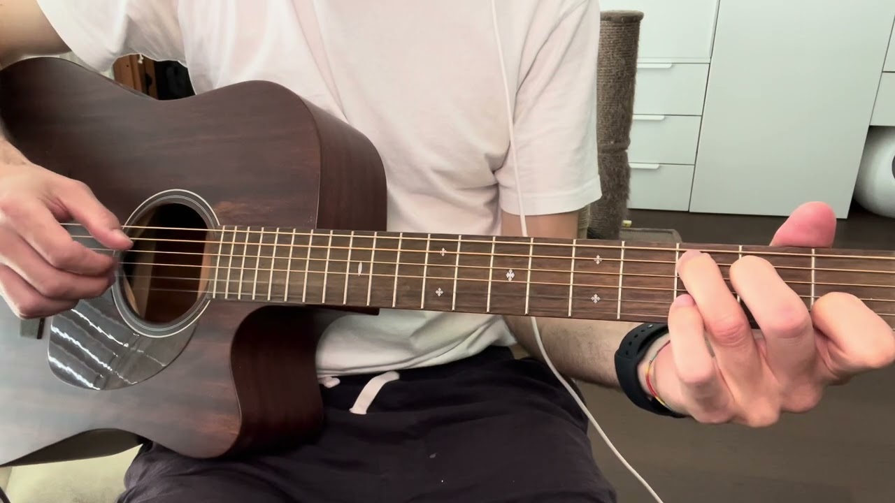 Roberto Barlocci playing The Rose as a fingerstyle chord melody on acoustic guitar