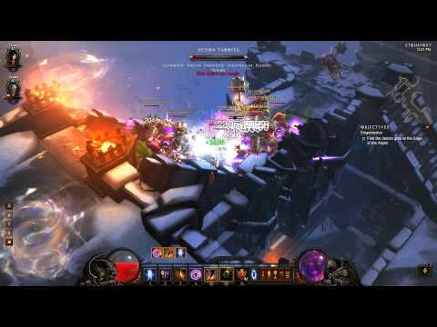 Diablo 3 1.04 New Critical Mass Mirror Image Mocking Demise Teleport Fracture Twister Wizard Build