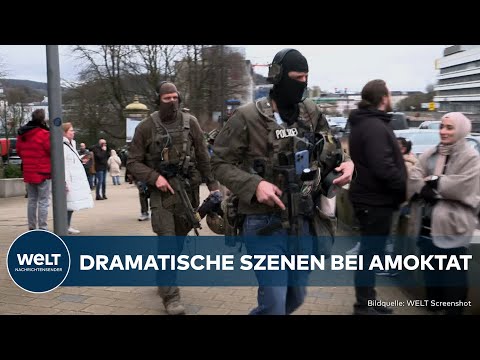 AMOKLAUF IN WUPPERTAL: "Große Angst" - Schüler bei Messerangriff an Gymnasium verletzt