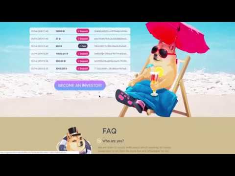 DOGEBANK ПРОЕКТ ОТ ТОП АДМИНА!!! БОНУС ЗА РЕГИСТРАЦИЮ!!!