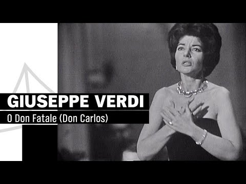 Maria Callas sings Verdi: "O don fatale" (Don Carlo) | NDR Elbphilharmonie Orchestra