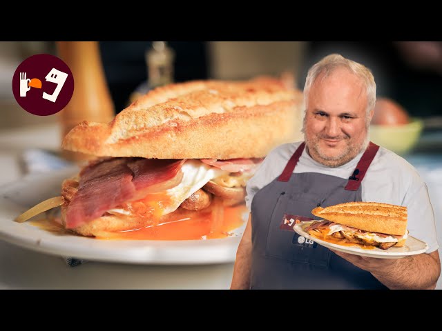La receta del BOCADILLO NÚMERO 40: la mejor combinación que existe