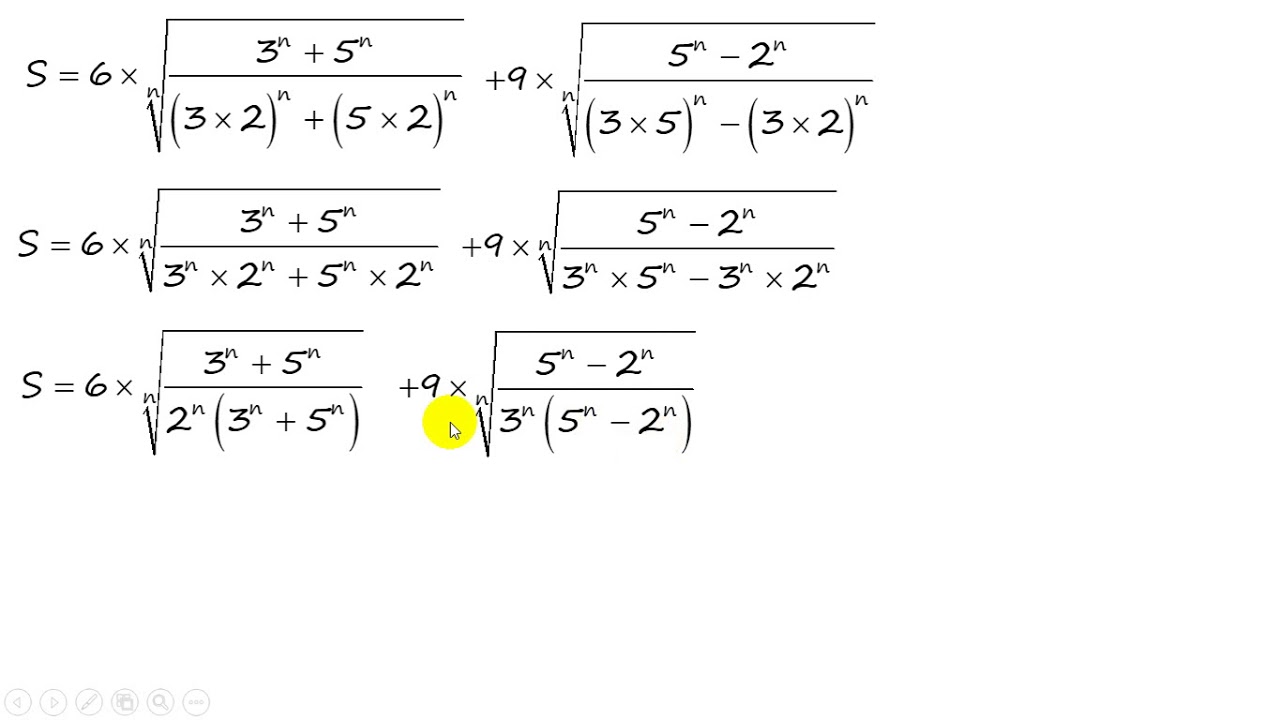 Ejercicio de factorización y potencia Ejercicio # 86 Álgebra