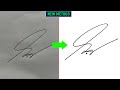 How to make Your Signature Digital with Photoshop 2024