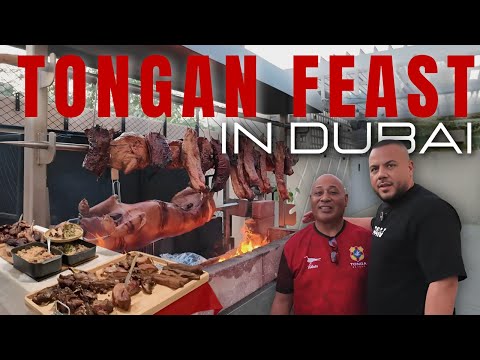 Tongan Feast in Dubai With LOWKEE!! 🇹🇴