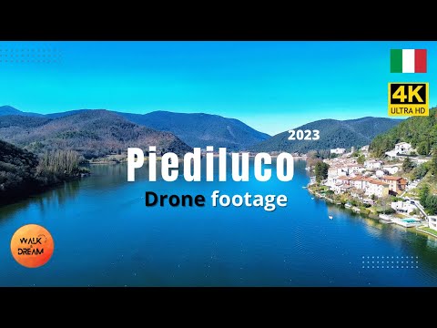 [Piediluco 2023] Drone Italy 4K Cinematic | Umbria | Flying over Italy with DJI | Relaxing Music