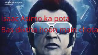 2.0 RAKSHASI SONG(VIDEO LYRICS) SUPERSTAR RAJINIKANTH AND AKSHAY KUMAR.