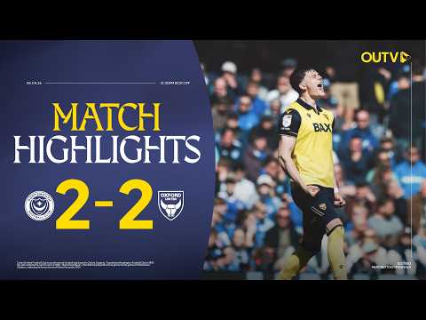 포츠머스 FC 2 : 2 옥스퍼드 유나이티드 FC