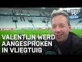 Valentijn aangesproken in vliegtuig: 'Of ik niet thuis kon blijven!' | VERONICA INSIDE