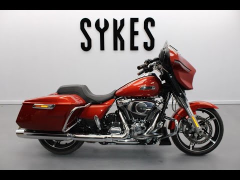 2024 Harley-Davidson FLHX Street Glide in Whiskey Fire and Chrome