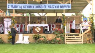 preview picture of video 'Dożynki Diecezjalne 2012 w Wydminach'