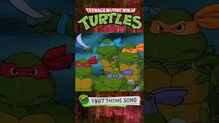 Teenage Mutant Ninja Turtles (1987) - Opening Theme Song 🎶 | TMNT #Shorts