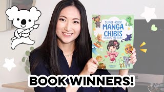 Giveaway Winners for Super Cute Chibis to Draw and Paint!