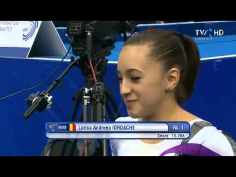 Larisa IORDACHE Gold Beam Highlights European Championships 2013