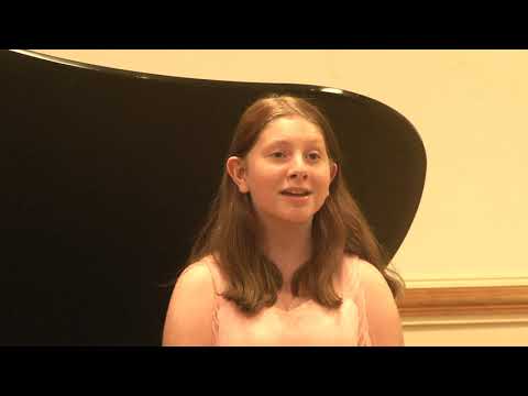 Castle on a Cloud from Les Miserables, Ava Zientek, Bassett Music Studio Recital