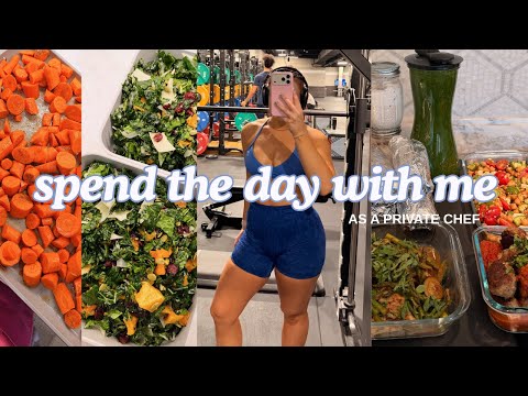 spend the WHOLE DAY with me 🌟🍳💘 (private chef vlog)