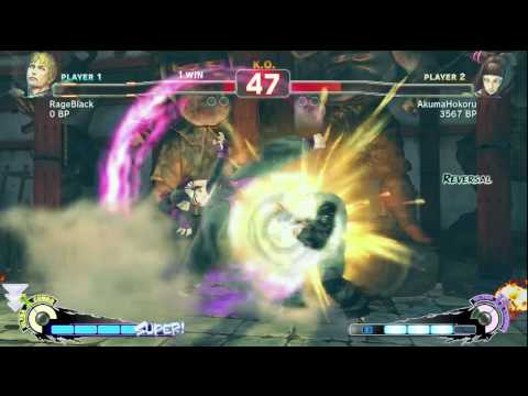SSF4 - RageBlack (Cody) vs AkumaHokoru (Juri) 06-20-10 #001