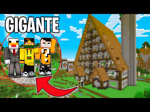 HO COSTRUITO LA VILLA GIGANTE degli YOUTUBERS nella BIG VANILLA - Minecraft ITA