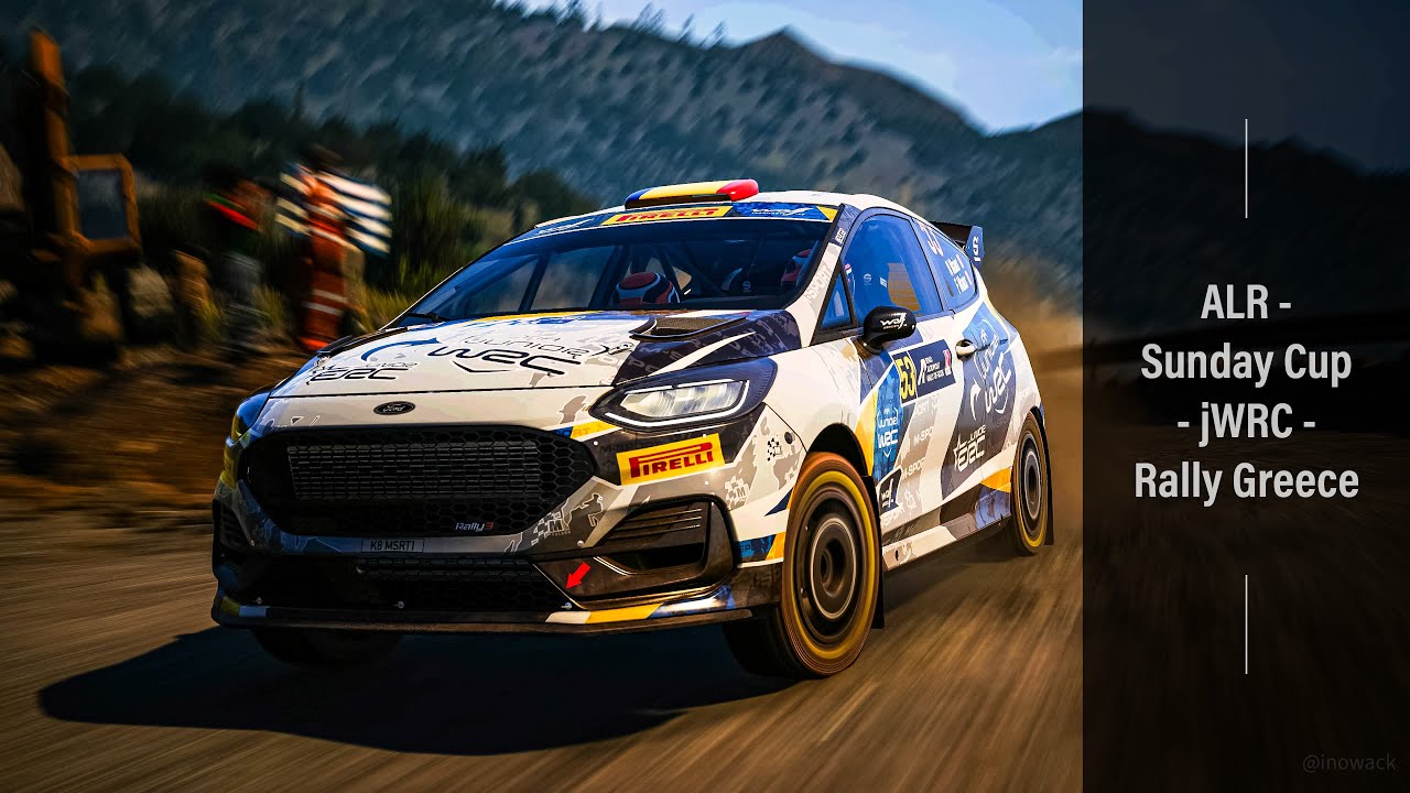 LIVE: WRC | ALR - Sunday Cup - jWRC - Rally Greece | Onboard