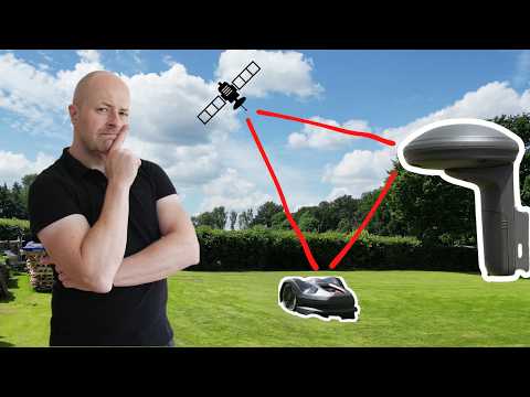 Mähroboter mit GPS 🤔 Husqvarna Nera 410XE mit EPOS im Aufbau